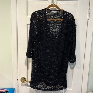Swimsuit coverup Navy